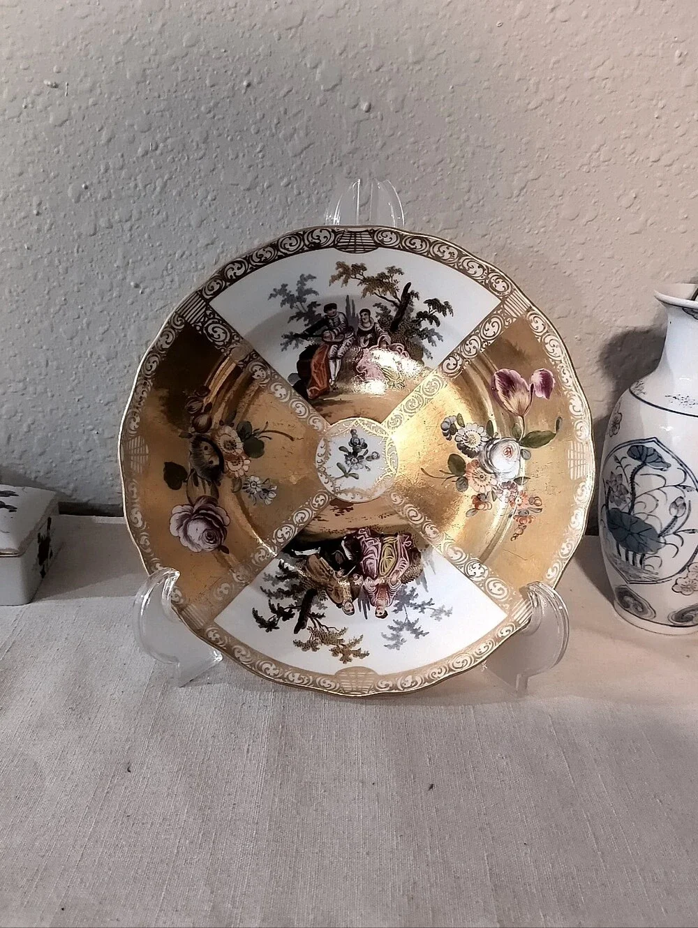 Fine 19th C. Meissen Porcelain 9.5